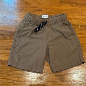 Old Navy Tan Casual Shorts with Elastic Waist